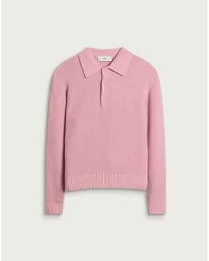 DUNST Collared Sweater - Pink