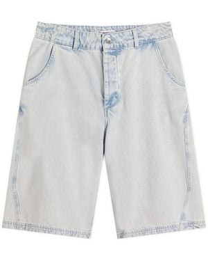 YMC Twisted Denim Short - Blue