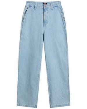 Dickies Madison Baggy Fit Denim Jeans - Blue