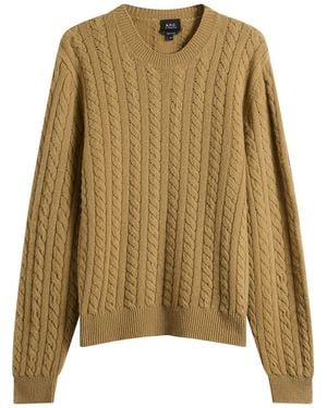 A.P.C. Stendhal Pullover - Green