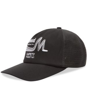 METALWOOD STUDIO Safety Trucker Cap - Black
