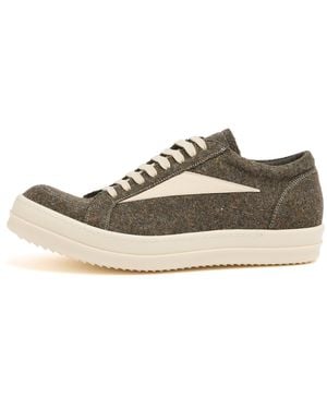 Rick Owens Suede Vintage Sneaks - Brown