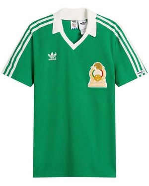 adidas Mexico 1986 Home Jersey Top - Green
