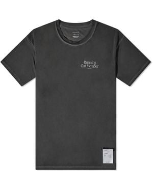 Satisfy Auralite Running Cult Member T-shirt - Black