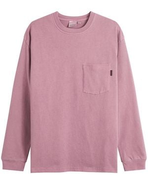 Gramicci Long Sleeve Pigment Dyed T-Shirt - Pink