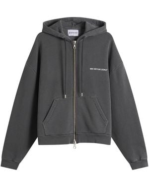 MKI Miyuki-Zoku Uniform Zip Hoodie - Black