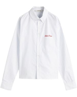 About Blank Oxford Script Shirt - White