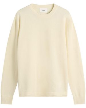 NN07 Sammy Crew Neck Jumper - White