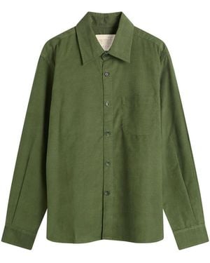 Kardo Luis Cord Shirt - Green