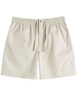 Maison Kitsuné Handwriting Ripstop Shorts - Natural