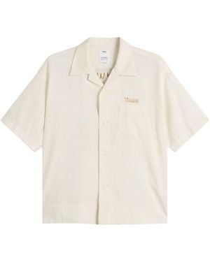 Visvim Copa Silk Short Sleeve Shirt - Natural