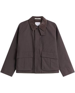 Norse Projects Gribskov Gore-Tex Windstopper Jacket - Brown