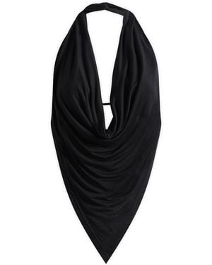 Peachy Den Blanche Halter Top - Black