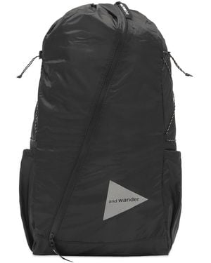 and wander Sil Daypack - Black