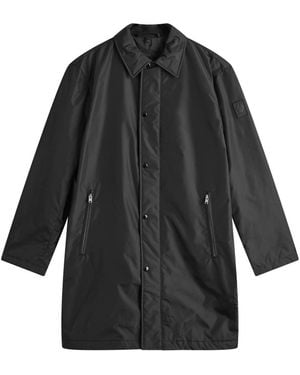 Belstaff Drill Nylon Shell Coat - Black