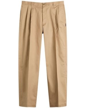 Neighborhood Two Tuck Trousers - Natural
