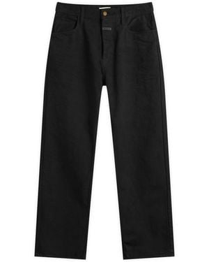 Fear Of God Straight 5 Pocket Jeans - Black