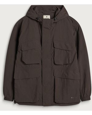 Snow Peak Nylon Double Rip Jacket - Black