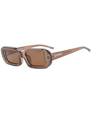 Le Specs X No Problemo Blackpool Sunglasses - Brown