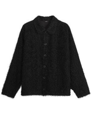Beams Plus Fringe Overshirt - Black