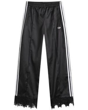 adidas Firebird Satin Lace Track Pant - Grey
