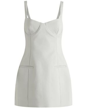 SIR. Sandrine Strapless Mini Dress - Gray
