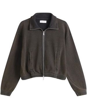 mfpen Cropped Covet Full Zip - Black