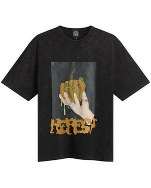 Heresy Squash T-Shirt - Black