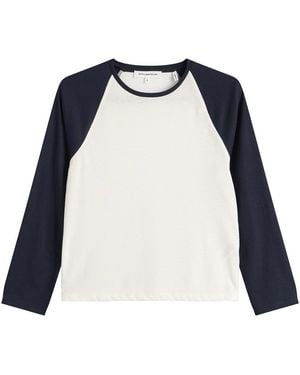 GOOD AMERICAN Raglan T-Shirt - Blue