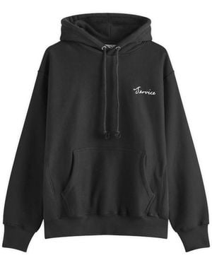 Service Works Script Logo Hoodie - Black