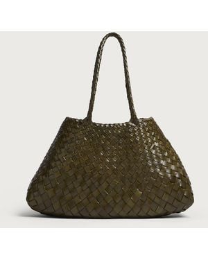 Dragon Diffusion Santa Croce Large Bag - Green