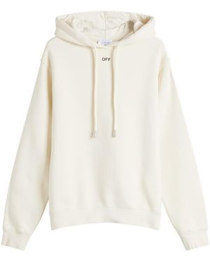 Off-White c/o Virgil Abloh Cloud Arrow Regular Hoodie - White