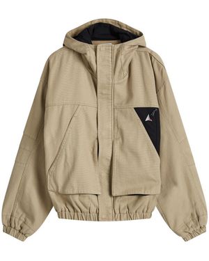 ROA Canvas Cotton Jacket - Natural