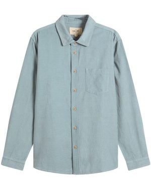 Folk Direction Babycord Shirt - Blue
