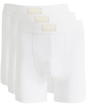 Skims Cotton Boxer Brief 5" - White