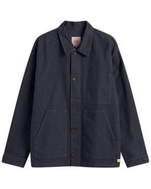 Armor Lux Fisherman Chore Jacket - Blue