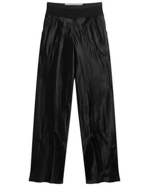 Rick Owens Wide Leg Trousers - Black