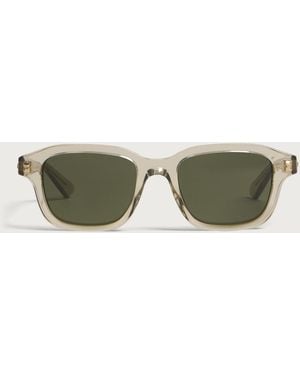 Gucci Gg2247S Lettering Sunglasses - Green