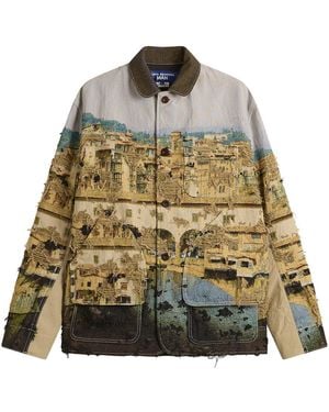 Junya Watanabe Gobelin Weave Blazer - Multicolor