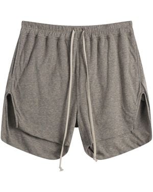 Rick Owens Melange Boxer Shorts - Grey