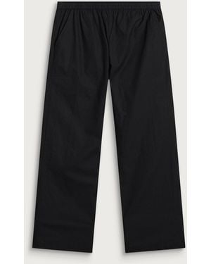 Fruity Booty Cotton Trousers - Black