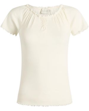Deiji Studios Flounce T-Shirt - White