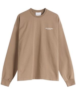 MKI Miyuki-Zoku Design Studio Long Sleeve T-Shirt - Brown