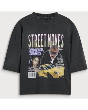 Willy Chavarria Street Moves Buffalo T-Shirt - Black