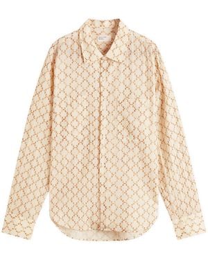Universal Works Milta Weave Work Shirt - Natural