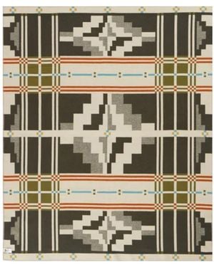 Pendleton Jacquard Napped Throw - Green
