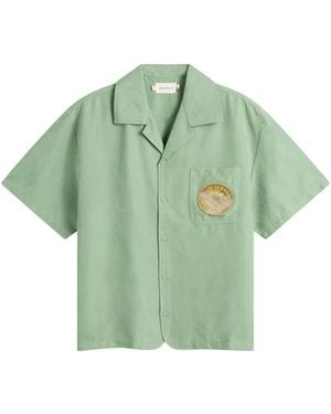 Honor The Gift Brushed Camp Shirt - Green