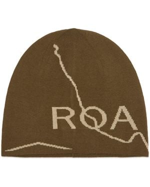 Roa Logo Beanie - Green