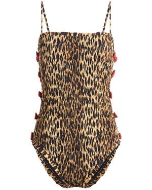 Damson Madder Betty Swimsuit - Brown