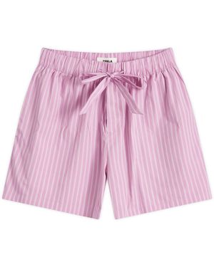 Tekla Tekla Sleep Shorts - Purple